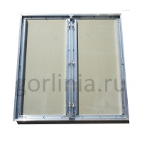 Люк под покраску Гиппократ 600п*1200 двухдверный стеновой ревизионный