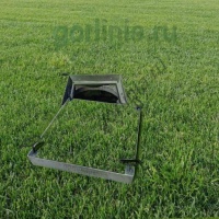 Люк под газон Проспект-ГН вписанный в газонный ландшафт