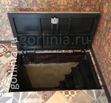 Люк в подвал Stels с лестницей Скала