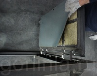 Напольный люк Стелс-У 1100*1100 уголок утепленный схемы